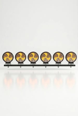 Çalışma Lambası Bumerang 6'lı Led Bar