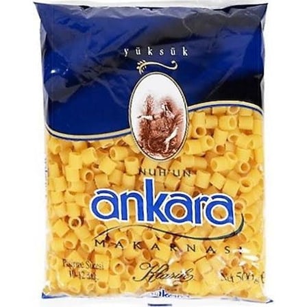 ANKARA YÜKSÜK MAKARNA 500 GR (20 Adet)