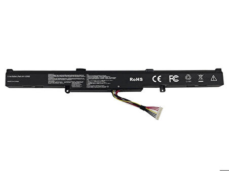 Asus X751LN Uyumlu Laptop Batarya ile Uyumlu Pil 2200 mAh