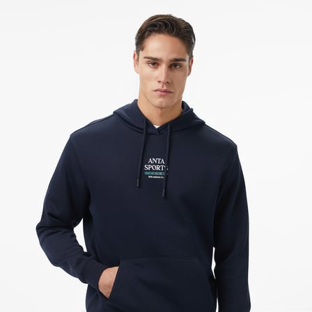 anta beach party erkek mavi sweatshirt