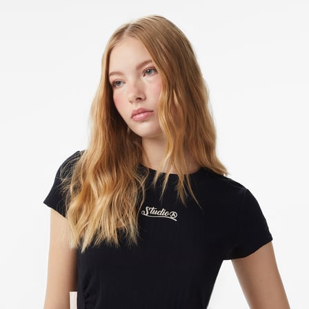 Anta Candy Bomb Kadın Siyah T-Shirt