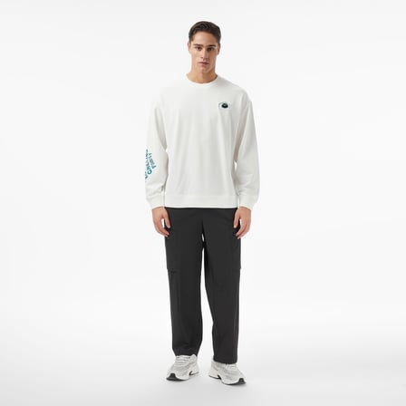 Anta Skaters Family Erkek Beyaz Sweatshirt