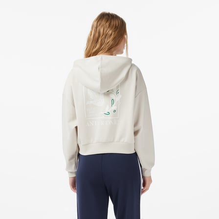 Anta Iconic Kadın Beyaz Sweatshirt