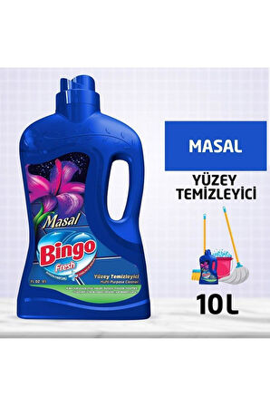 Bingo Fresh Yüzey Temizleyici 2,5 lt Masal Ekonomi Paketi 4'lü