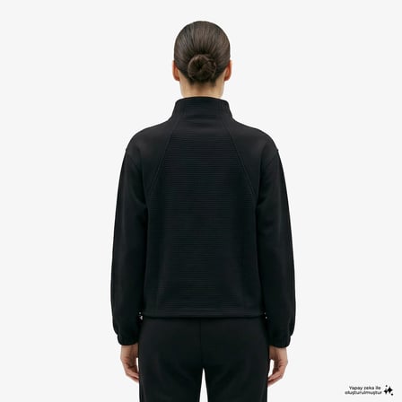 Anta Fearless Trip Kadın Siyah Sweatshirt