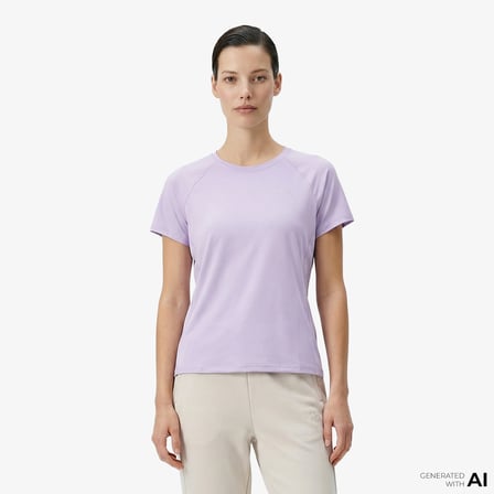 Anta Advanced Running Kadın Mor T-Shirt