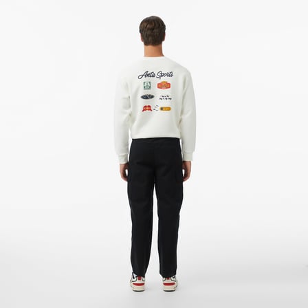 Anta You Are The Ping To My Pong Erkek Gri Sweatshirt
