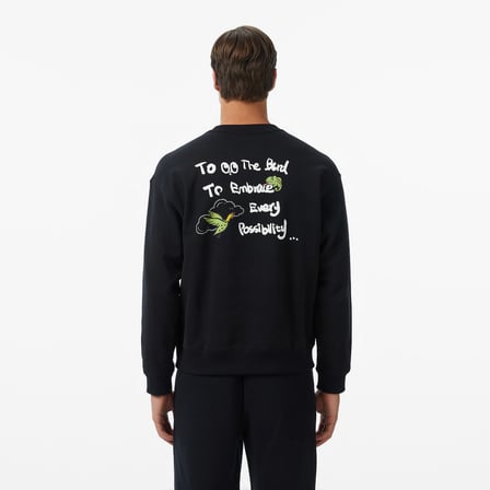 Anta To See The Bird Erkek Siyah Sweatshirt