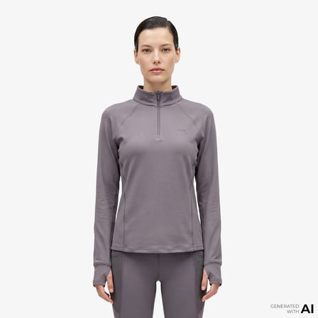 Anta Leaf Kadın Mor T-Shirt