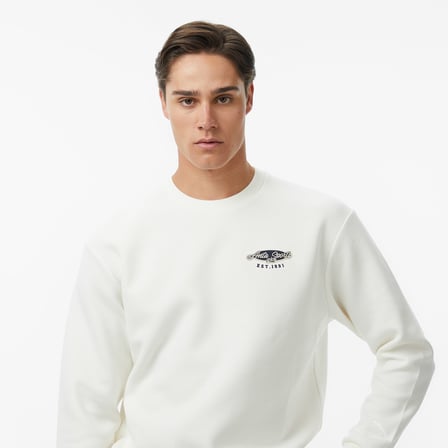 Anta You Are The Ping To My Pong Erkek Beyaz Sweatshirt