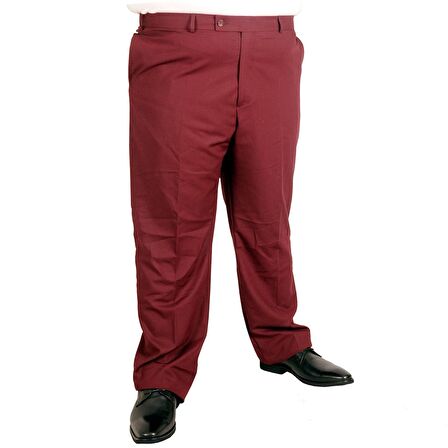 Mode XL Pantolon Kumas 17002 Bordo