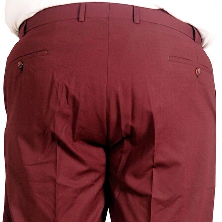 Mode XL Pantolon Kumas 17002 Bordo