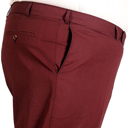 Mode XL Pantolon Kumas 17002 Bordo