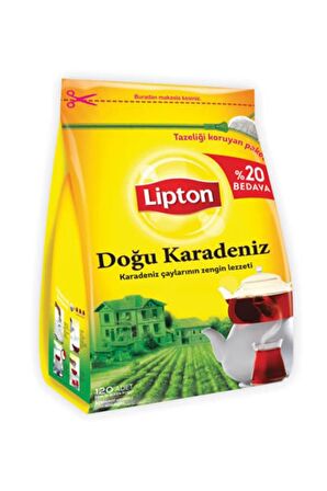 Lipton Doğu Karadeniz Demlik Poşet Siyah Çay 120'li 