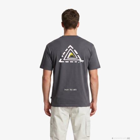 Anta Diary Of Skater Erkek Gri T-Shirt