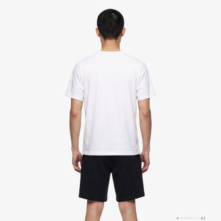 Anta Serve Smash Repeat Erkek Beyaz T-Shirt
