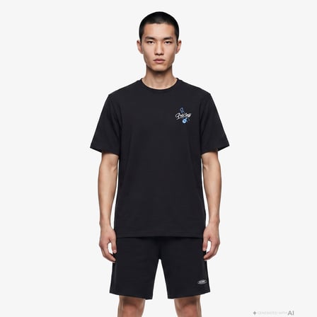 Anta Serve Smash Repeat Erkek Siyah T-Shirt