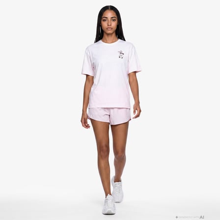 Anta Serve Smash Repeat Kadın Pembe T-Shirt