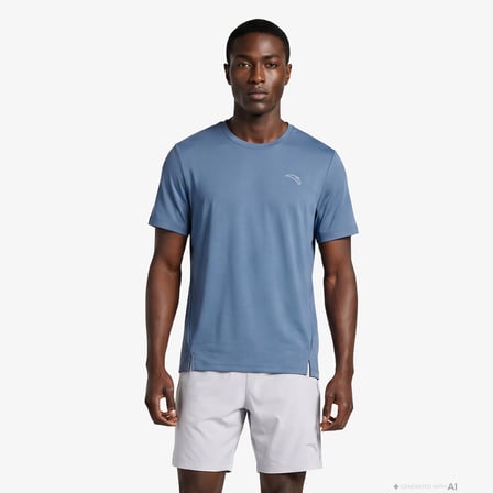 Anta Advanced Physical Testing Erkek Mavi T-Shirt