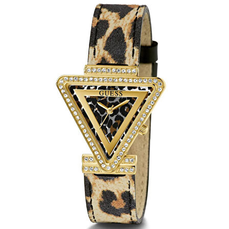 Guess GUGW0504L3 Leopar Desenli Kadın Kol Saati