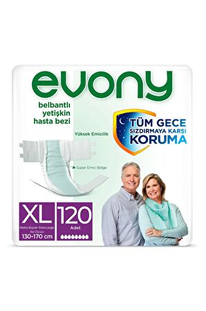 Yetişkin Hasta Bezi Extra Large 120 Adet