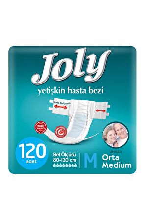 Yetişkin Bezi Medıum 120 Adet