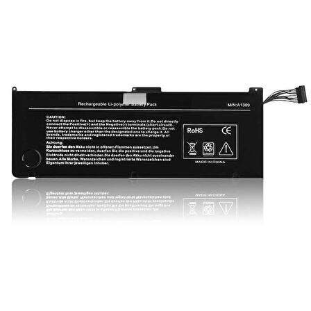 Apple MacBook Pro 661-5037, 17 A1309  Batarya ile Uyumlu  Pil
