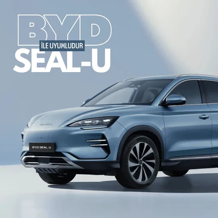 BYD Seal U Uyumlu 4lü Oto Paçalık Çamurluk Koruyucu Siyah Set