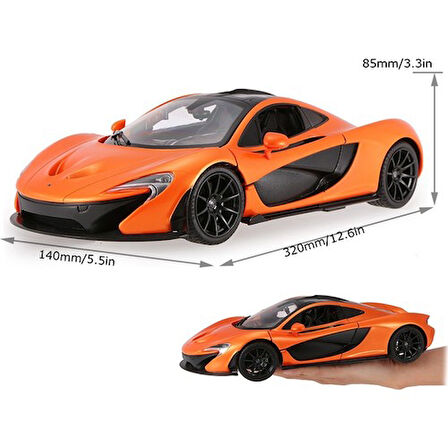 RASTAR R/C 1/14 Uzaktan Kumandalı Kapıları Açılan McLaren P1 Işıklı Araba