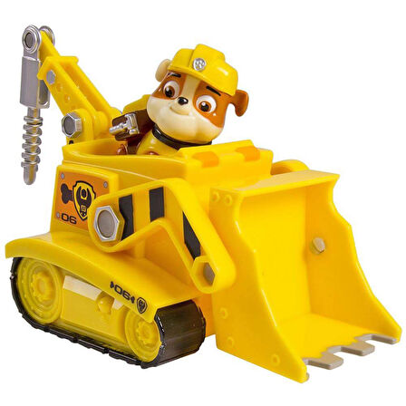 SPİN MASTER Paw Patrol Görev Aracı ve Kahraman Seti - Rubble