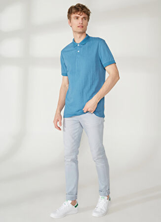 AT.P.CO Mavi Erkek Polo T-Shirt A265P75343-
