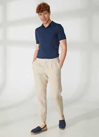 AT.P.CO Normal Bel Normal Paça Slim Fit Taş Erkek Pantolon A261BERLINO563CONF10B
