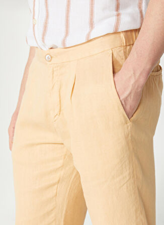 AT.P.CO Normal Bel Normal Paça Slim Fit Turuncu Erkek Pantolon A261BERLINO563CONF10B