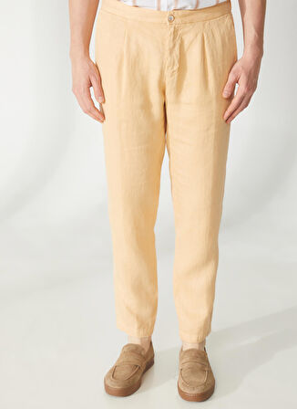 AT.P.CO Normal Bel Normal Paça Slim Fit Turuncu Erkek Pantolon A261BERLINO563CONF10B