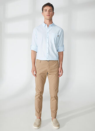 AT.P.CO Normal Bel Normal Paça Slim Fit Kahve Erkek Pantolon A261DAN78TC506/TB