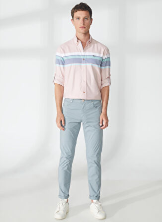 AT.P.CO Normal Bel Normal Paça Slim Fit Mavi Erkek Pantolon A261DAVE362TC506/TB