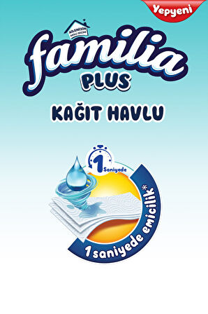 Familia Plus Kağıt Havlu 24 Rulo (12 RULO X 2 PAKET)