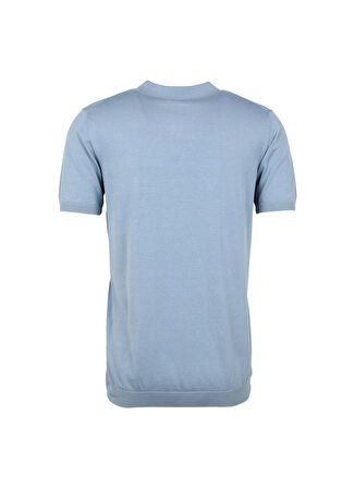 AT.P.CO Polo Yaka Slim Fit Mavi Erkek Kazak A26475C100-