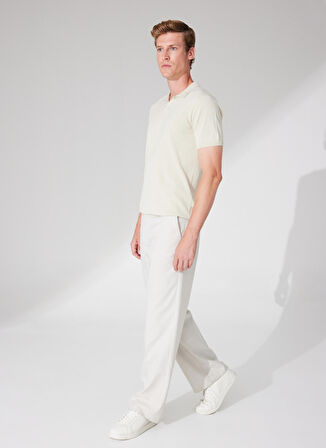 AT.P.CO Polo Yaka Slim Fit Gri Erkek Kazak A26475C100-