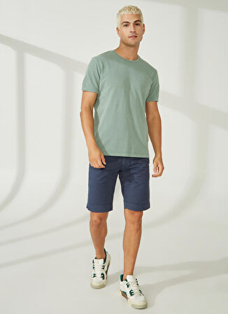 AT.P.CO Bisiklet Yaka Yeşil Erkek T-Shirt A266T2P02-