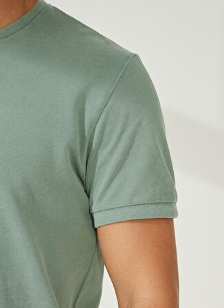 AT.P.CO Bisiklet Yaka Yeşil Erkek T-Shirt A266T2P02-
