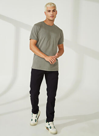 AT.P.CO Bisiklet Yaka Gri Erkek T-Shirt A266T2P02-