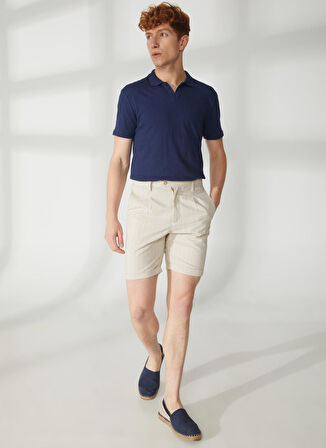 AT.P.CO Normal Bel Slim Fit Kahve Erkek Bermuda Şort A261JONP581TF297-