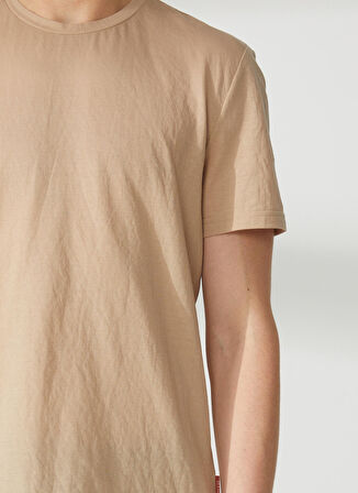 AT.P.CO Bisiklet Yaka Kahve Erkek T-Shirt A266T35343-