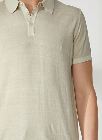 AT.P.CO Polo Yaka Slim Fit Bej Erkek Kazak A26433TF-