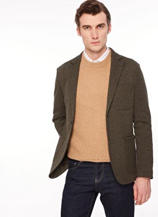 AT.P.CO Slim Fit Yeşil Erkek Ceket A272GEGE78TP963/T-