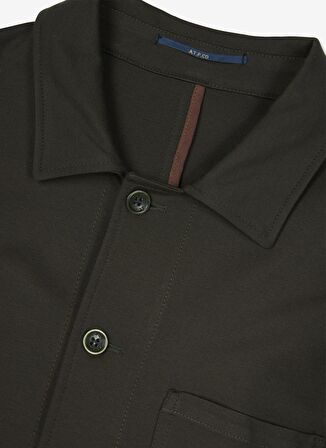 AT.P.CO Slim Fit Koyu Yeşil Erkek Ceket A272MAGNO654MASE-