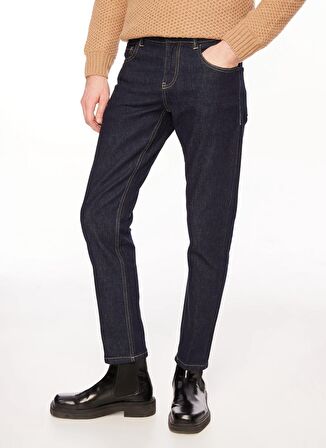 AT.P.CO Normal Bel Normal Paça Slim Fit Erkek Denim Pantolon A271DAVE362KARAKIR11