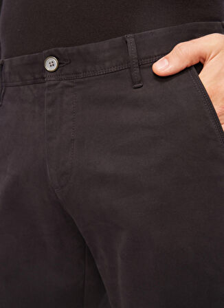 AT.P.CO Normal Bel Normal Paça Siyah Erkek Chino Pantolon A271DAN78TC901/TB