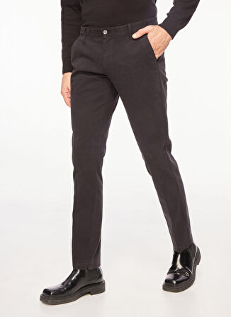 AT.P.CO Normal Bel Normal Paça Siyah Erkek Chino Pantolon A271DAN78TC901/TB